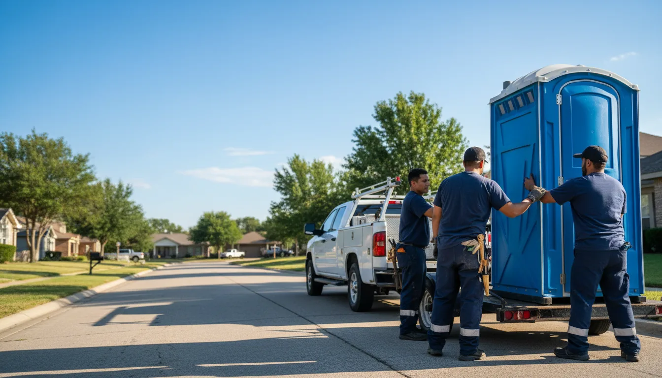 Portable Toilet Rental in Eight Mile, AL near me